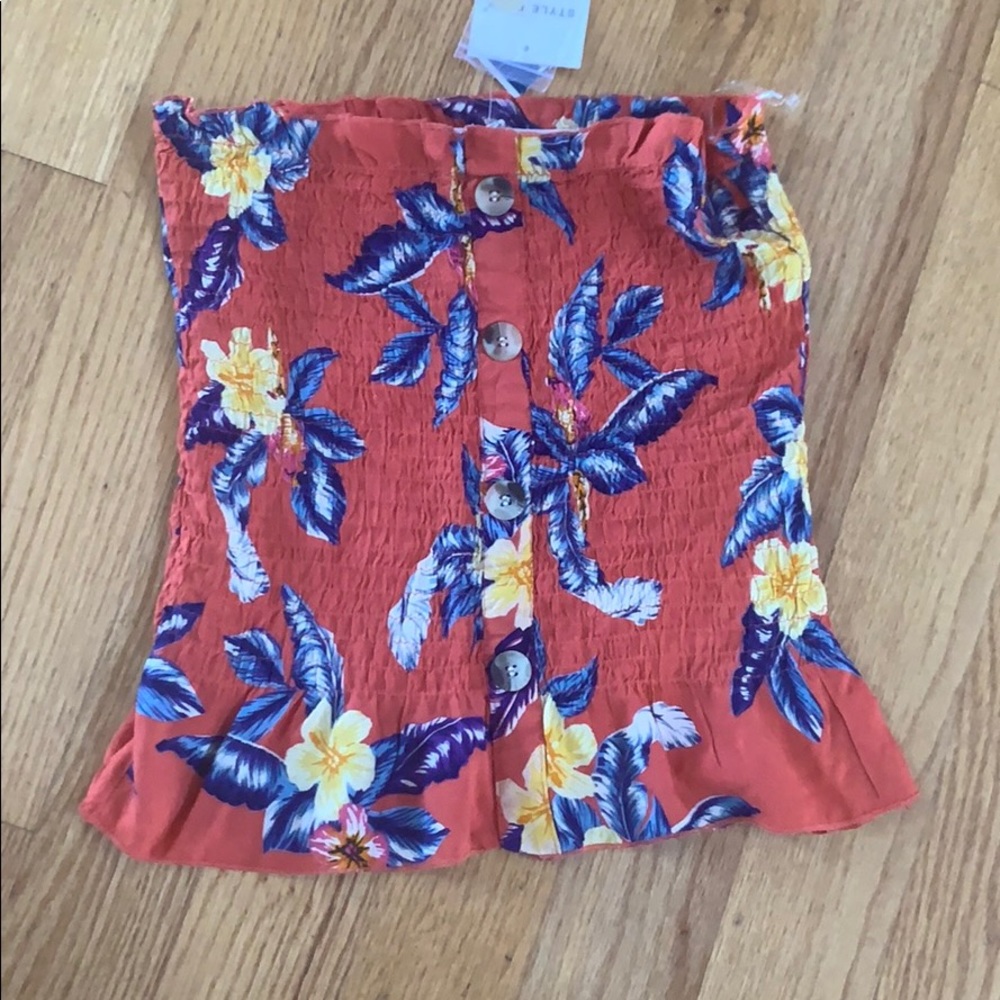 Style Envy boutique strapless top size S/M